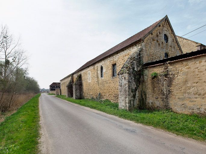 Chapelle, vue d'ensemble depuis la rue. © Pierre-Marie Barbe-Richaud / Région Bourgogne-Franche-Comté, Inventaire du patrimoine - 2009