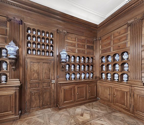 Apothicairerie. © Thierry Kuntz / Région Bourgogne-Franche-Comté, Inventaire du patrimoine - 2010