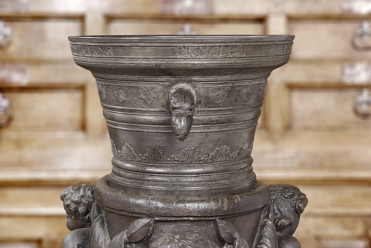 Vue d'ensemble du mortier (en 2010). © Thierry Kuntz / Région Bourgogne-Franche-Comté, Inventaire du patrimoine - 2010