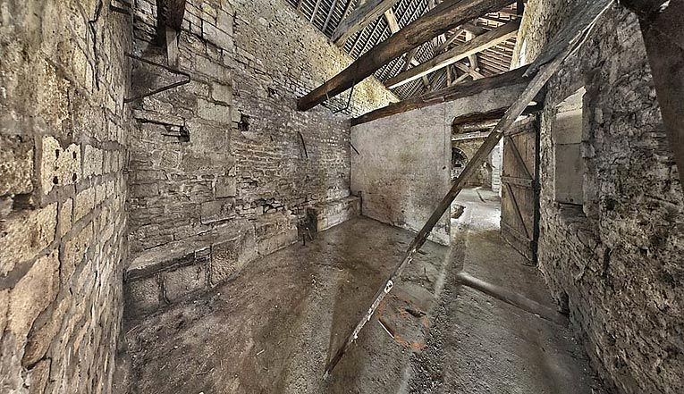 Salle des pauvres. © Thierry Kuntz / Région Bourgogne-Franche-Comté, Inventaire du patrimoine - 2010