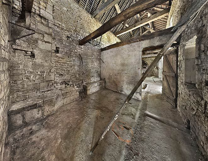 Salle des pauvres. © Thierry Kuntz / Région Bourgogne-Franche-Comté, Inventaire du patrimoine - 2010