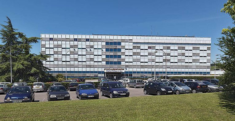 Bâtiment principal, façade. © Thierry Kuntz / Région Bourgogne-Franche-Comté, Inventaire du patrimoine - 2010