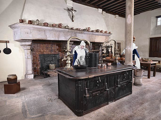 Cuisine. © Thierry Kuntz / Région Bourgogne-Franche-Comté, Inventaire du patrimoine - 2010