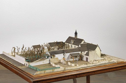 Maquette de l'établissement. © Pierre-Marie Barbe-Richaud / Région Bourgogne-Franche-Comté, Inventaire du patrimoine - 2010