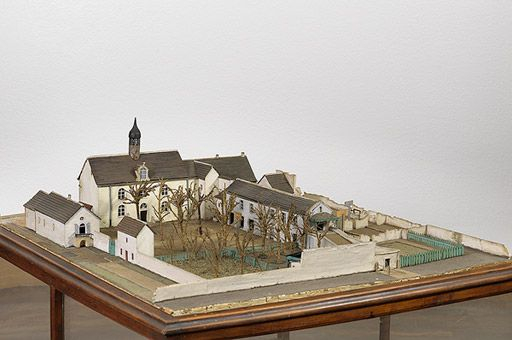 Maquette de l'établissement. © Pierre-Marie Barbe-Richaud / Région Bourgogne-Franche-Comté, Inventaire du patrimoine - 2010