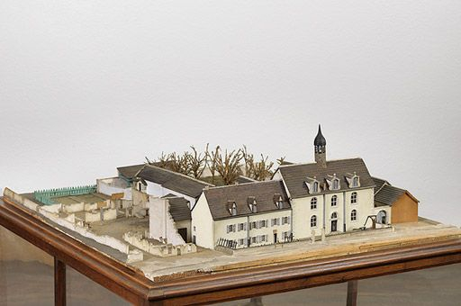 Maquette de l'établissement. © Pierre-Marie Barbe-Richaud / Région Bourgogne-Franche-Comté, Inventaire du patrimoine - 2010