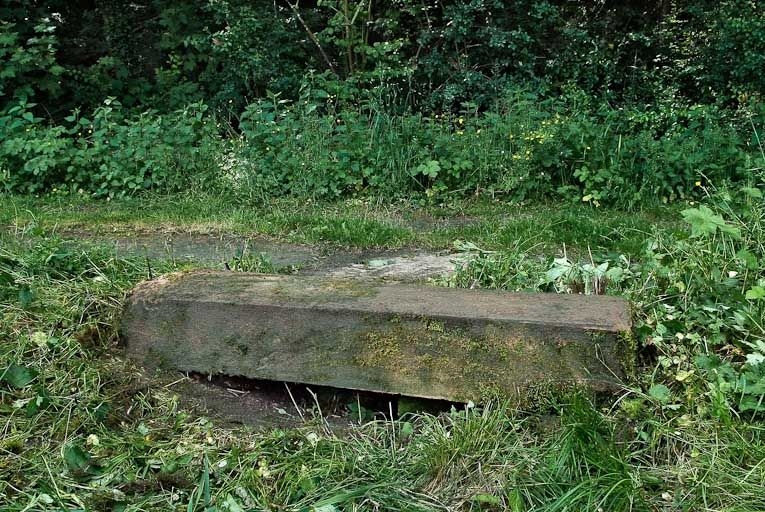 Linteau restant du pont des Freteurs. © Jean-Luc Duthu / Région Bourgogne-Franche-Comté, Inventaire du patrimoine - 2010