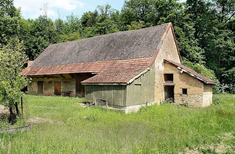 Moulin de La Folie, une dépendance. © Jean-Luc Duthu / Région Bourgogne-Franche-Comté, Inventaire du patrimoine - 2010