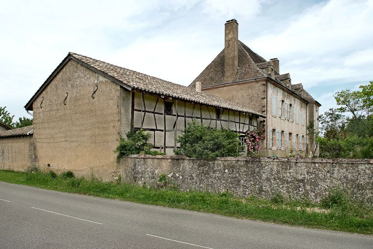 Demeure le long de la Seille. © Jean-Luc Duthu / Région Bourgogne-Franche-Comté, Inventaire du patrimoine - 2010