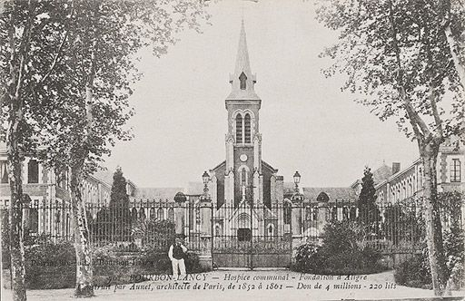  hôpital © Pierre-Marie Barbe-Richaud / Région Bourgogne-Franche-Comté, Inventaire du patrimoine - 2010