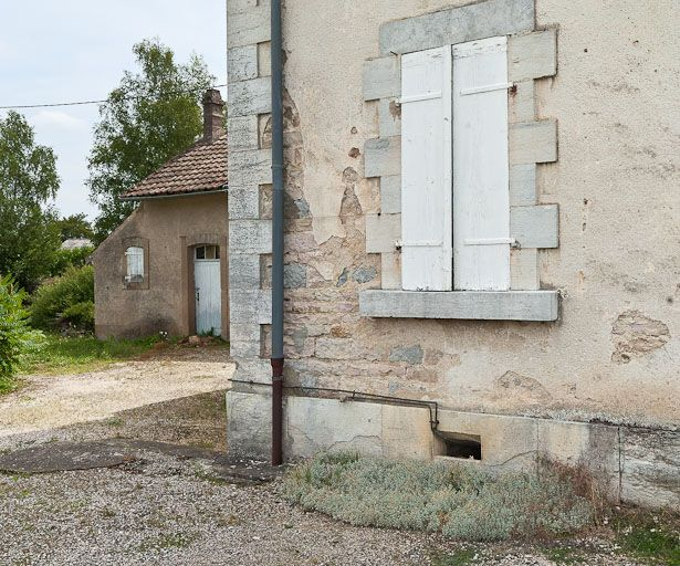 Détails des matériaux de la maison. © Pierre-Marie Barbe-Richaud / Région Bourgogne-Franche-Comté, Inventaire du patrimoine - 2011