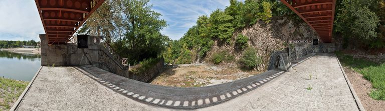 Vue du déversoir. © Pierre-Marie Barbe-Richaud / Région Bourgogne-Franche-Comté, Inventaire du patrimoine - 2011