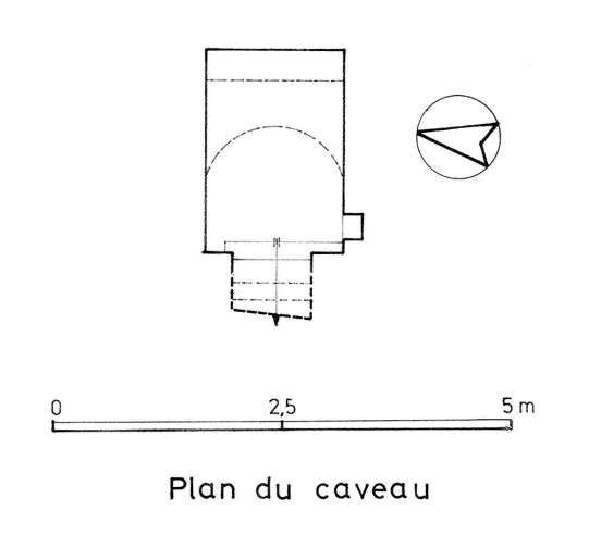 Plan. du caveau © Alain Morelière / Région Bourgogne-Franche-Comté, Inventaire du patrimoine - 2012