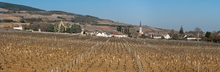 Eglise dans son site. © Pierre-Marie Barbe-Richaud / Région Bourgogne-Franche-Comté, Inventaire du patrimoine - 2012