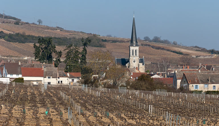 Eglise et village. © Pierre-Marie Barbe-Richaud / Région Bourgogne-Franche-Comté, Inventaire du patrimoine - 2012