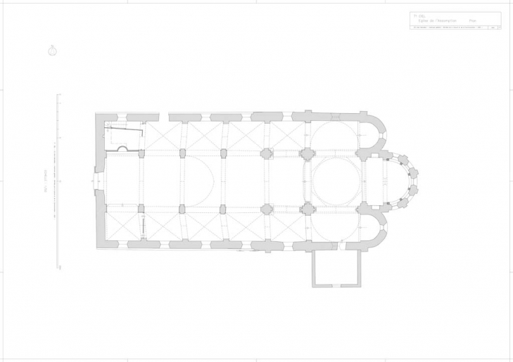 plan © Alain Morelière / Région Bourgogne-Franche-Comté, Inventaire du patrimoine - 2012