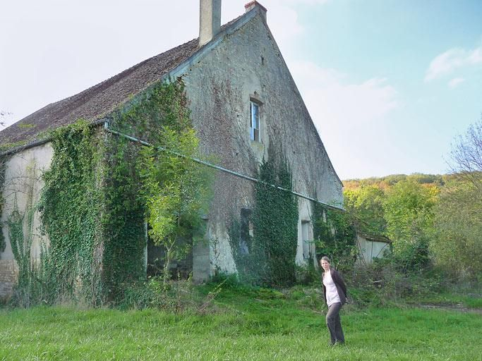 Mur gauche de la grange. © Cécile Lestienne, Virginie Malherbe / Région Bourgogne-Franche-Comté, Inventaire du patrimoine - 2012