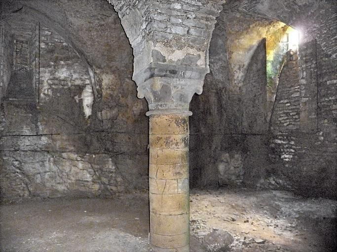 Cave sous la grange, vue d'un angle. © Cécile Lestienne, Virginie Malherbe / Région Bourgogne-Franche-Comté, Inventaire du patrimoine - 2012
