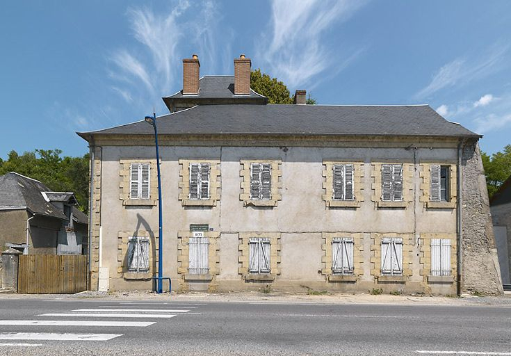 La maison éclusière, vue de face. © Thierry Kuntz / Région Bourgogne-Franche-Comté, Inventaire du patrimoine - 2013