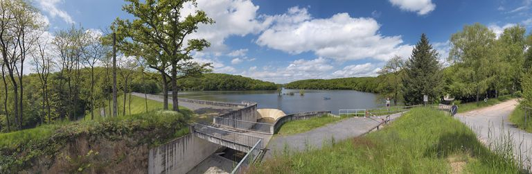 Vue d'ensemble du réservoir. © Thierry Kuntz / Région Bourgogne-Franche-Comté, Inventaire du patrimoine - 2013