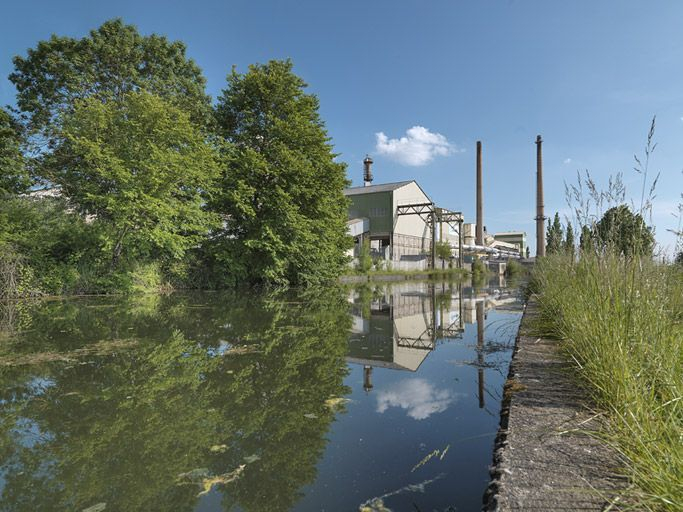 L'embranchement avec l'usine Vérallia. © Thierry Kuntz / Région Bourgogne-Franche-Comté, Inventaire du patrimoine - 2013