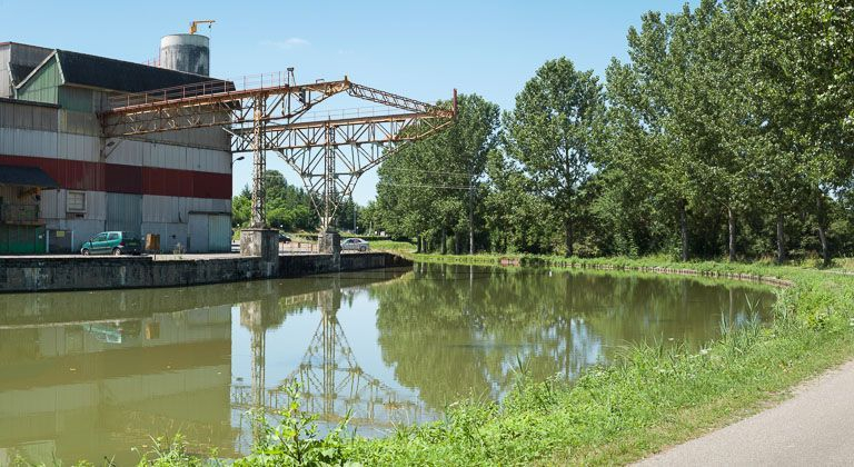 Le pont de chargement. © Pierre-Marie Barbe-Richaud / Région Bourgogne-Franche-Comté, Inventaire du patrimoine - 2013