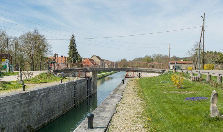Vue depuis le sas. © Pierre-Marie Barbe-Richaud / Région Bourgogne-Franche-Comté, Inventaire du patrimoine - 2013