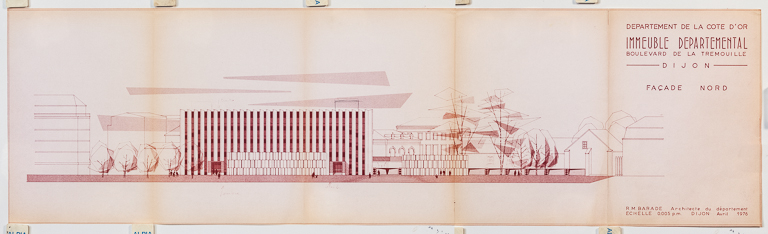 hôtel de région © Pierre-Marie  Barbe-Richaud (reproduction) / Région Bourgogne-Franche-Comté, Inventaire du patrimoine - 2014