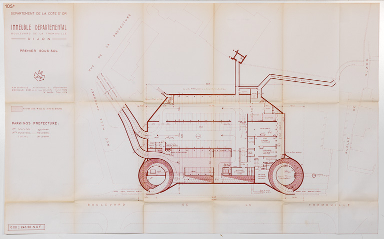 hôtel de région © Pierre-Marie  Barbe-Richaud (reproduction) / Région Bourgogne-Franche-Comté, Inventaire du patrimoine - 2014