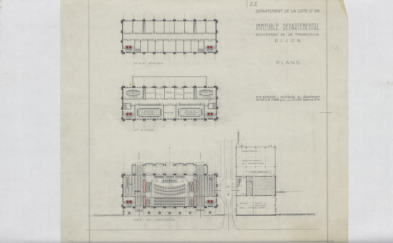 hôtel de région © Petot Frédéric (reproduction) / CD21/F.PETOT/2014 - 2014