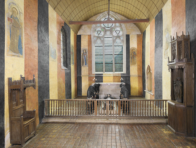 Vue d'ensemble de la chapelle. © Thierry Kuntz / Région Bourgogne-Franche-Comté, Inventaire du patrimoine - 2014