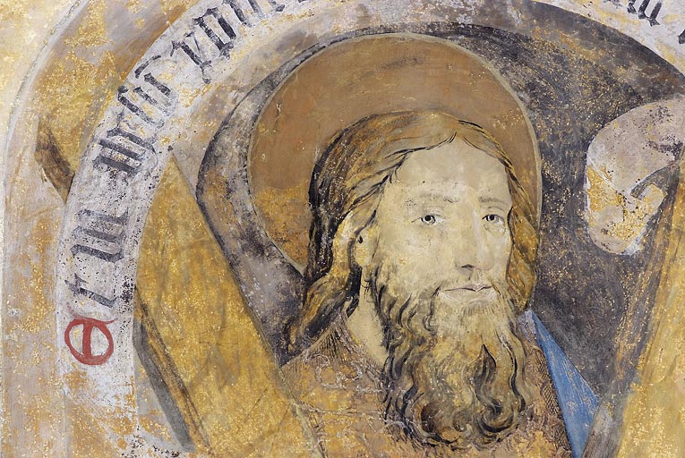  peinture monumentale © Thierry Kuntz / Région Bourgogne-Franche-Comté, Inventaire du patrimoine - 2014