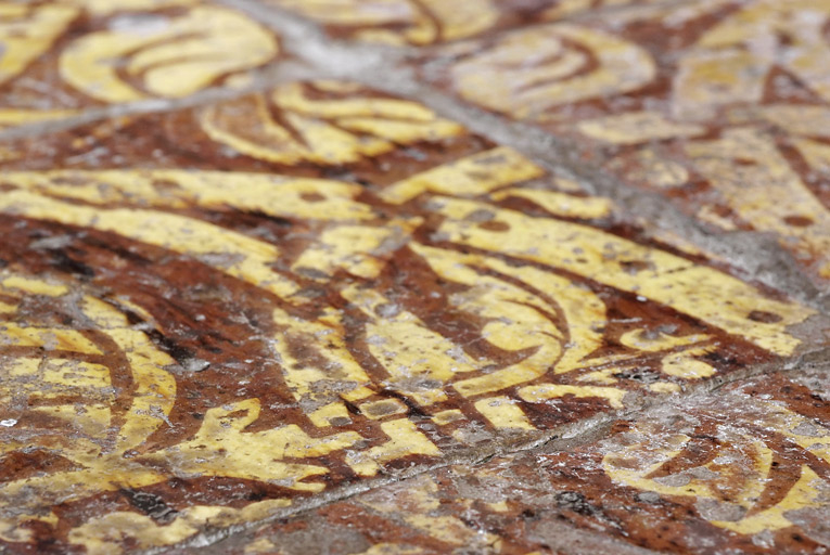  carrelage de sol © Thierry Kuntz / Région Bourgogne-Franche-Comté, Inventaire du patrimoine - 2014