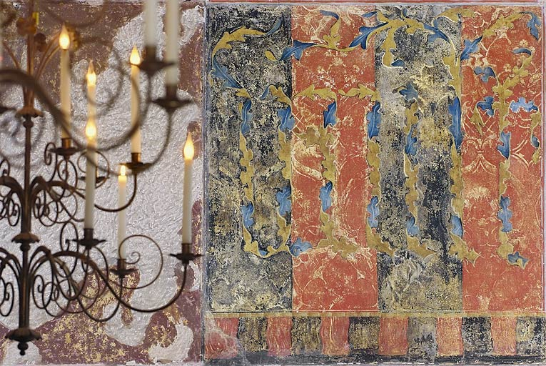  peinture monumentale © Thierry Kuntz / Région Bourgogne-Franche-Comté, Inventaire du patrimoine - 2014