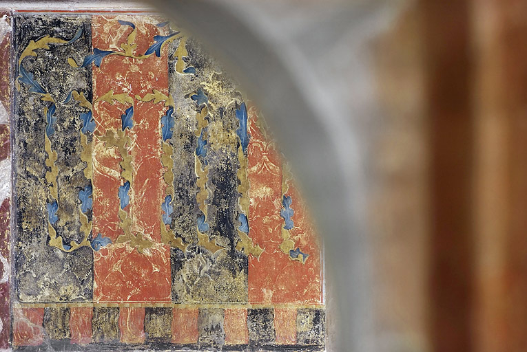  peinture monumentale © Thierry Kuntz / Région Bourgogne-Franche-Comté, Inventaire du patrimoine - 2014