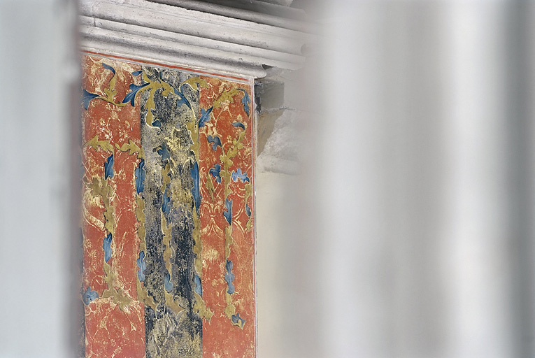  peinture monumentale © Thierry Kuntz / Région Bourgogne-Franche-Comté, Inventaire du patrimoine - 2014