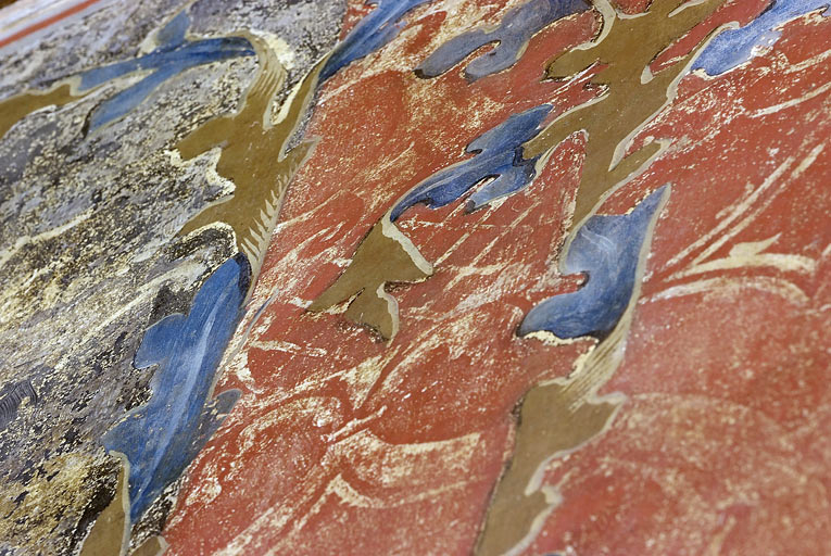  peinture monumentale © Thierry Kuntz / Région Bourgogne-Franche-Comté, Inventaire du patrimoine - 2014