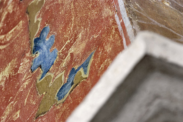  peinture monumentale © Thierry Kuntz / Région Bourgogne-Franche-Comté, Inventaire du patrimoine - 2014