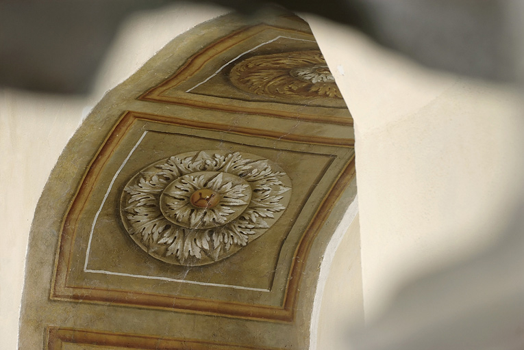  peinture monumentale © Thierry Kuntz / Région Bourgogne-Franche-Comté, Inventaire du patrimoine - 2014