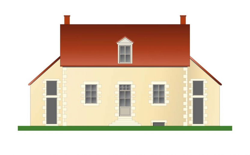 Maison de type Hageau. © Alain Morelière / Région Bourgogne-Franche-Comté, Inventaire du patrimoine - 2014