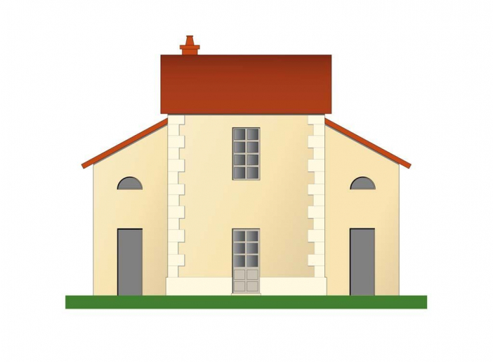 Maison de garde de type Mercadier. © Alain Morelière / Région Bourgogne-Franche-Comté, Inventaire du patrimoine - 2014