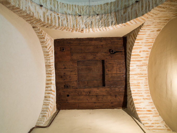 Plafond du vestibule. © Pierre-Marie Barbe-Richaud / Région Bourgogne-Franche-Comté, Inventaire du patrimoine - 2015