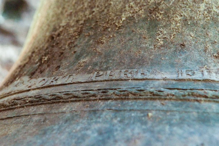 Détail de la signature. © Pierre-Marie Barbe-Richaud / Région Bourgogne-Franche-Comté, Inventaire du patrimoine - 2015