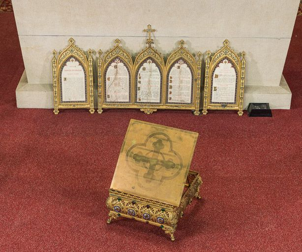 Canon d'autel. © Pierre-Marie Barbe-Richaud / Région Bourgogne-Franche-Comté, Inventaire du patrimoine - 2015