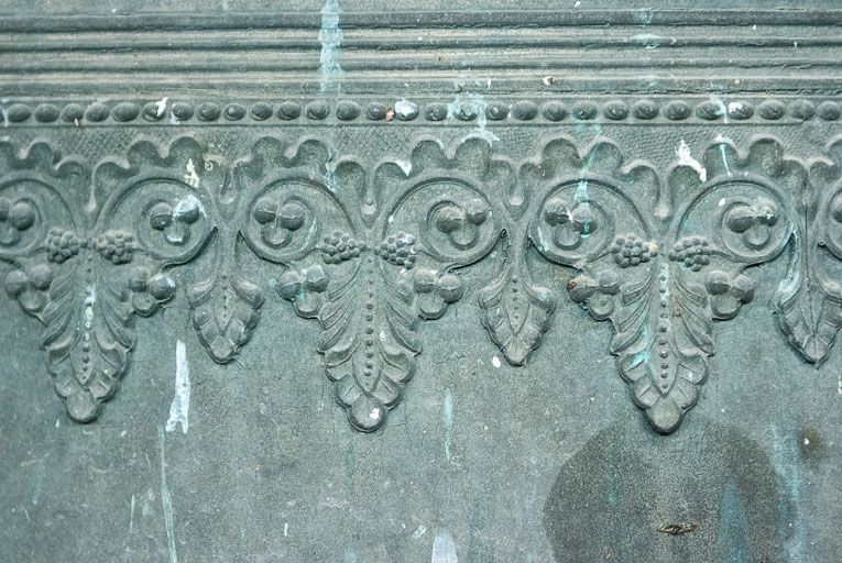 Détail de la frise. © Pierre-Marie Barbe-Richaud / Région Bourgogne-Franche-Comté, Inventaire du patrimoine - 2016