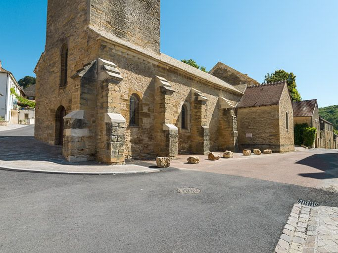 Elévation sud-ouest. © Pierre-Marie Barbe-Richaud / Région Bourgogne-Franche-Comté, Inventaire du patrimoine - 2016