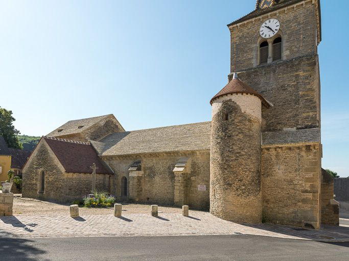 Elévation nord-est. © Pierre-Marie Barbe-Richaud / Région Bourgogne-Franche-Comté, Inventaire du patrimoine - 2016
