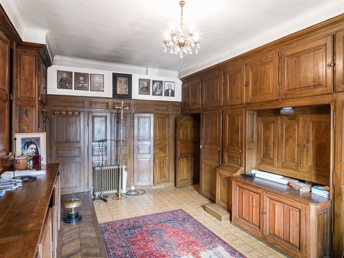 Vue d'ensemble de la sacristie. © Pierre-Marie Barbe-Richaud / Région Bourgogne-Franche-Comté, Inventaire du patrimoine - 2017