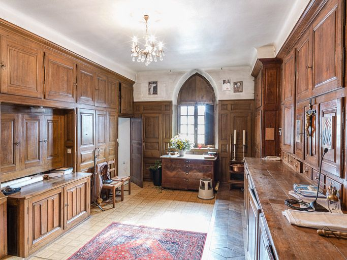 Vue d'ensemble de la sacristie. © Pierre-Marie Barbe-Richaud / Région Bourgogne-Franche-Comté, Inventaire du patrimoine - 2017