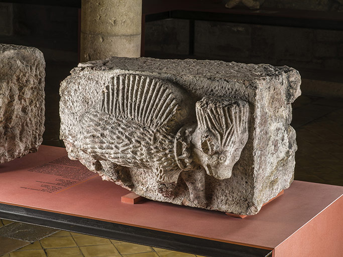  château fort ouvrage fortifié © Bruce Aufrère / Musée archéologique, Dijon - 2017